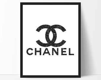 Chanel symbol Etsy photograph about Free Printable Chanel Logo known as Chanel emblem Etsy